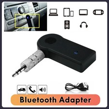 Bluetooth 3.5mm Phone To AUX Car Stereo Wireless Music Receiver Adapter with Mic