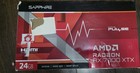 Sapphire Pulse AMD Radeon RX 7900 XTX. The Cover Box Is Not In Good Shape.