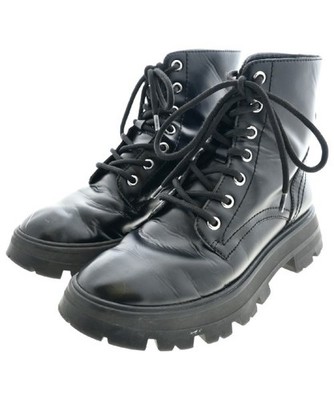 ALEXANDER MCQUEEN Boots Black EU36(Approx. 22.5cm) 2200436070068