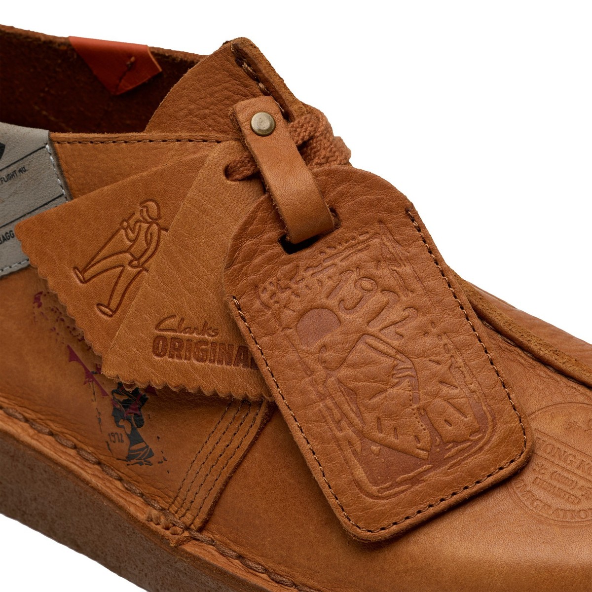 NEW Men Clarks Originals Travel Trek DESERT TREK Tan Leather