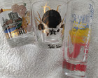3NICE VINTAGE  SHOT GLASSES NUEVA PROGRESA   COLUMBUS   TYBEE ISLAND — photo 3