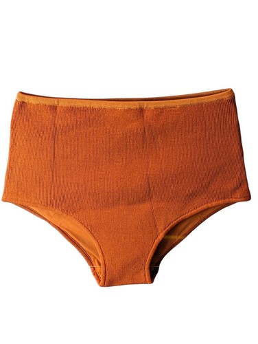 CLOE CASSANDRO Brown Bikini Bottoms Lola High Waist Knit Size S NEW RRP 160 - Picture 3 of 23