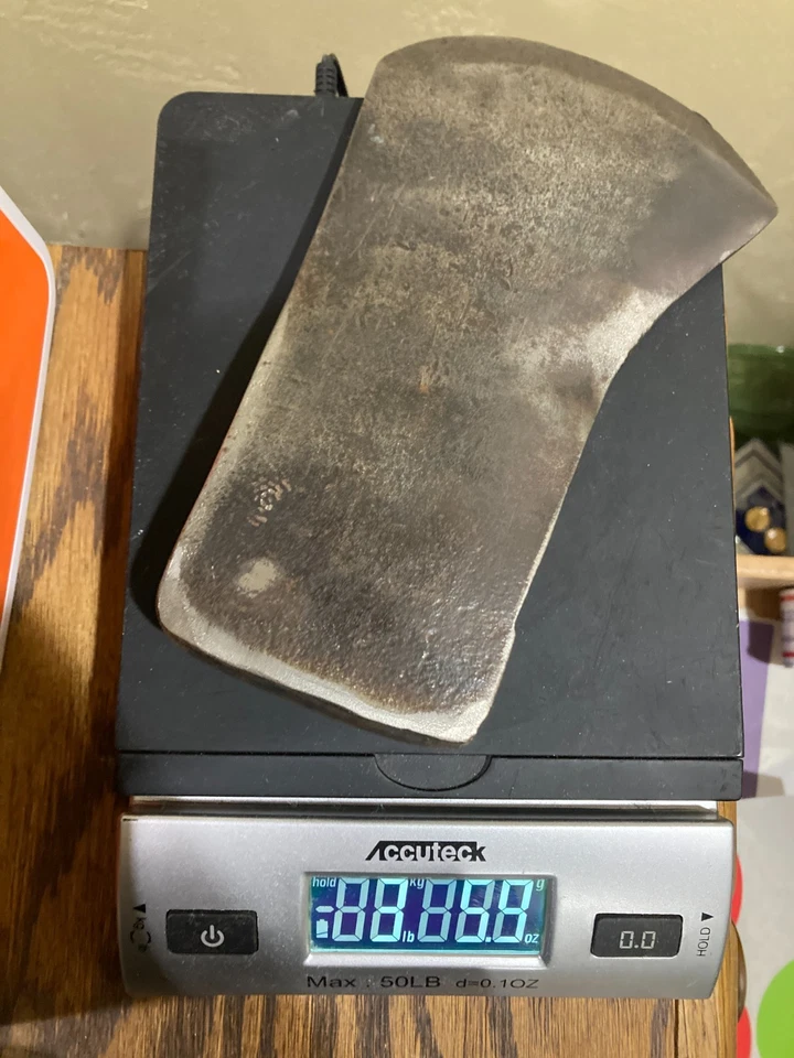 Cabezal de hacha de broca única de colección E C Simmons Keen Kutter St Louis marca registrada 3 lb 5 oz Foto 3 de 4