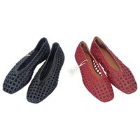 M&S Collection Elegant texture Woven Ballet Women's Pumps