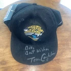 Tom Coughlin Autographed Jacksonville Jaguars Hat Vintage NIKE NFL PRO LINE