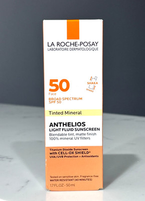La Roche Posay Anthelios Tinted Mineral SPF 50 Light Fluid Sunscreen 50 ml