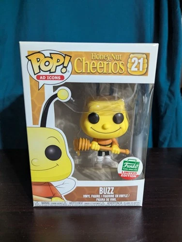 Funko POP! Ad Icons Honey Nut Cheerios Buzz #21 Limited Edition Vinyl Figure