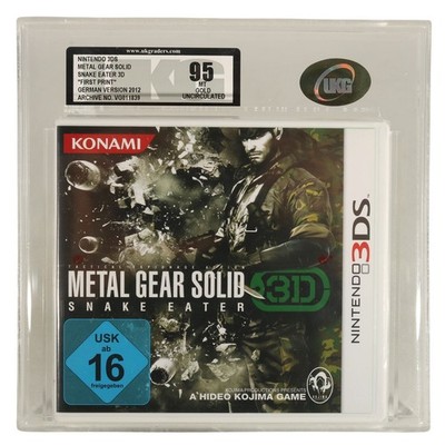 Metal Gear Solid - Snake Eater 3D - UKG 95 - neu / sealed - Nintendo 3DS