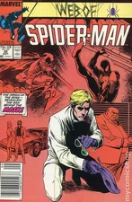 Web of Spider-Man #30N FN+ 6.5 1987 Stock Image