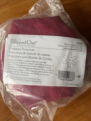 Pampered Chef Cookware Protection Set #2888 New Factory Sealed Packaging 