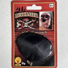 Pirate Eye Patch Dress Up Halloween Adult Costume Accessory Buccaneer 8 Rubies
