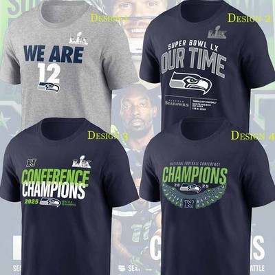 Seattle Team 2025-26 NFC Champions Collection Unisex Gifts For Fans