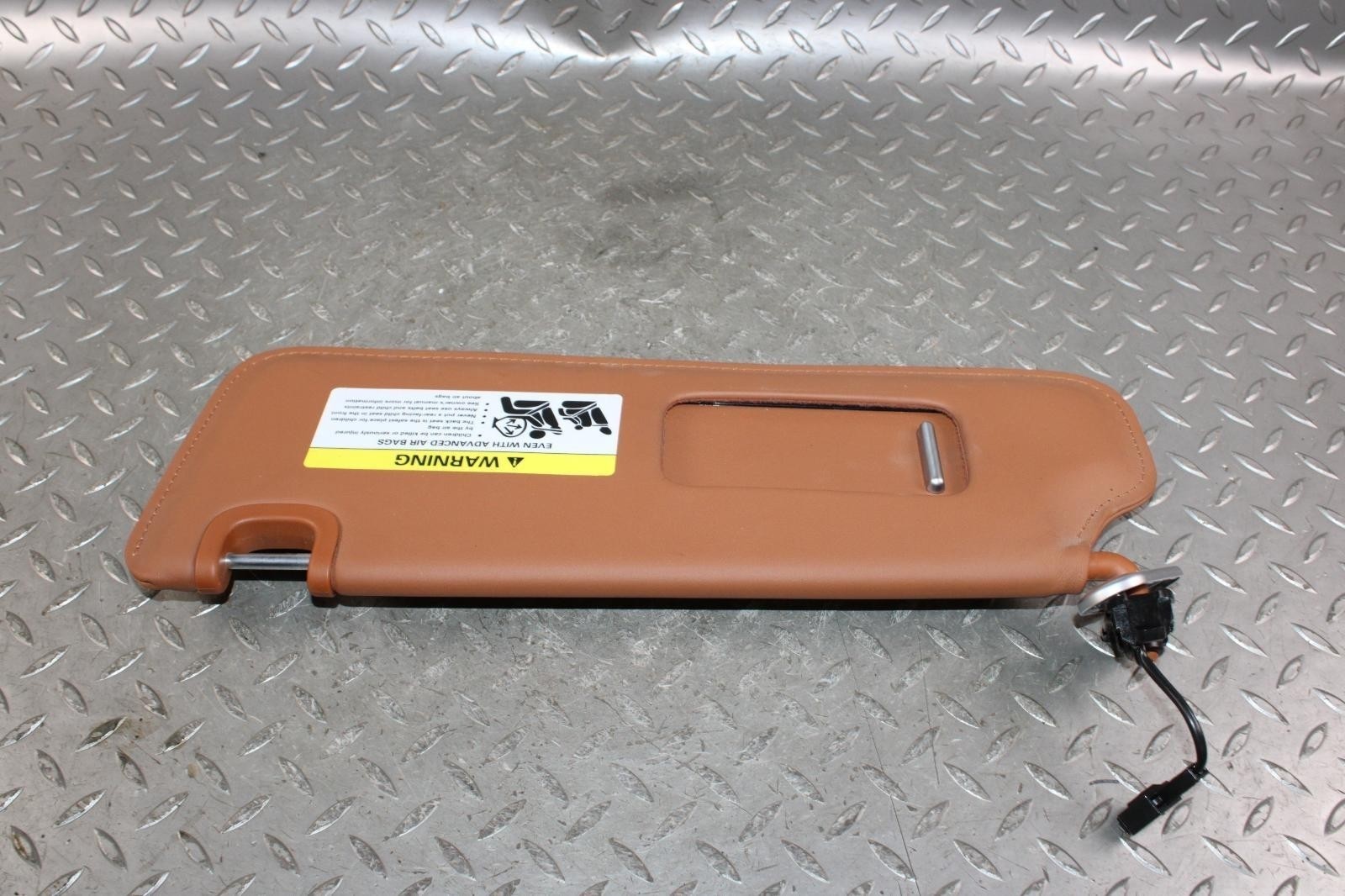 13-18 Flying Spur Brown Overhead Roof Driver Side Left LH Sunvisor OEM OE WTY
