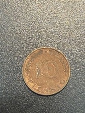 10 Pfennig Bank Deutscher L&auml;nder 1949 d