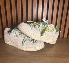 Nike Dunk Off-White Lot 14 of 50 Low Top Sued...