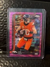 2025 Topps Chrome Bo Nix Pink Refractor /250