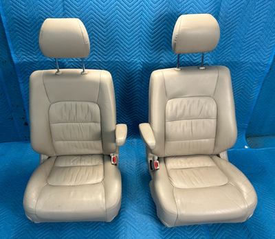 OEM Lexus LX470 Front Seat Complete w/ Headrests RH & LH Pair
