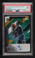 2019-20 Donruss Optic Signature Series Green Wave Prizm Bol Bol PSA 9 Auto 0d6s