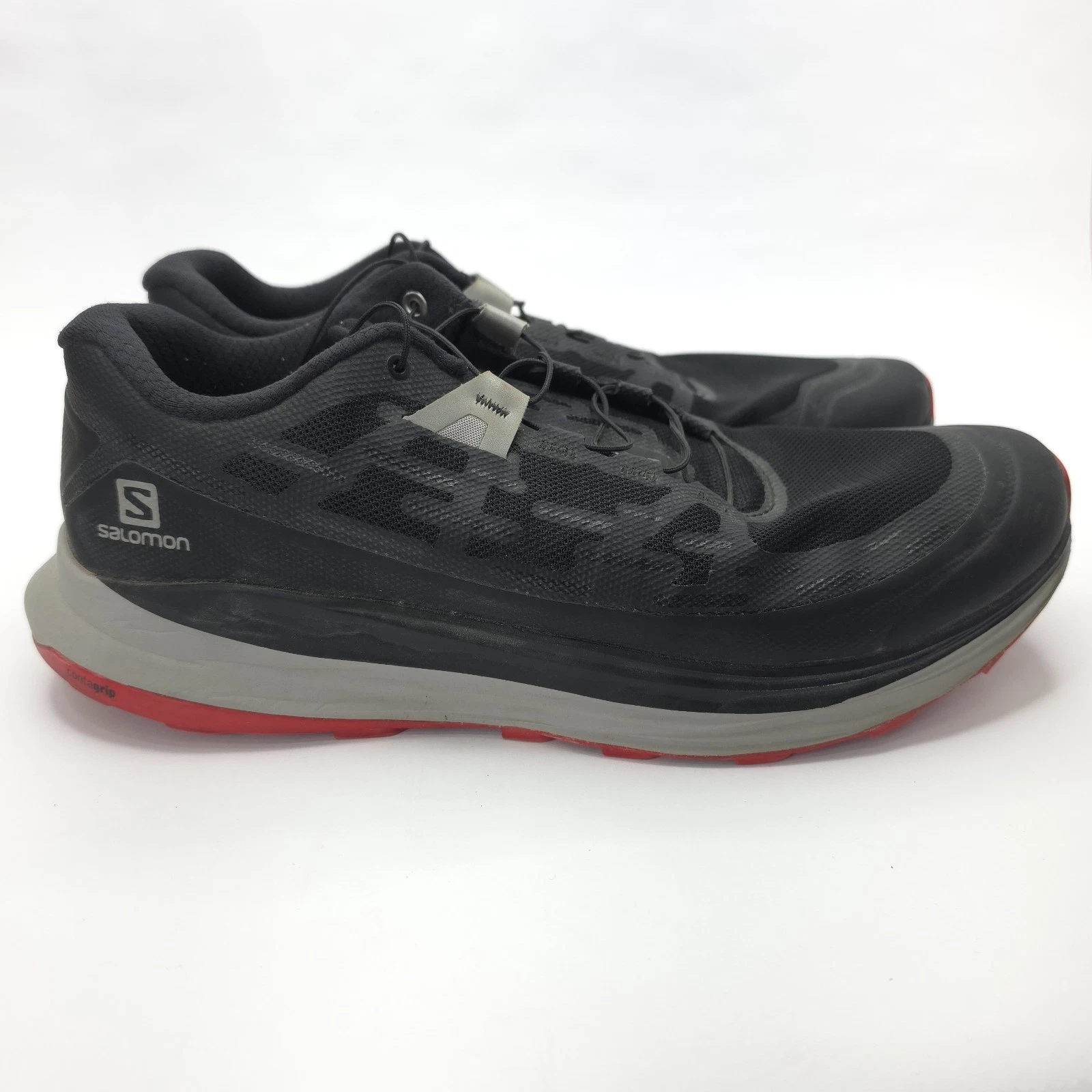 Salomon Ultra Glide Black Men's Size 11 Trail Running Shoes 414305