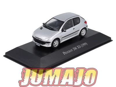 JUMAJO ARG60 Voiture 1/43 SALVAT Argentine PEUGEOT 206 XS 1999 3 Portes (Blister)