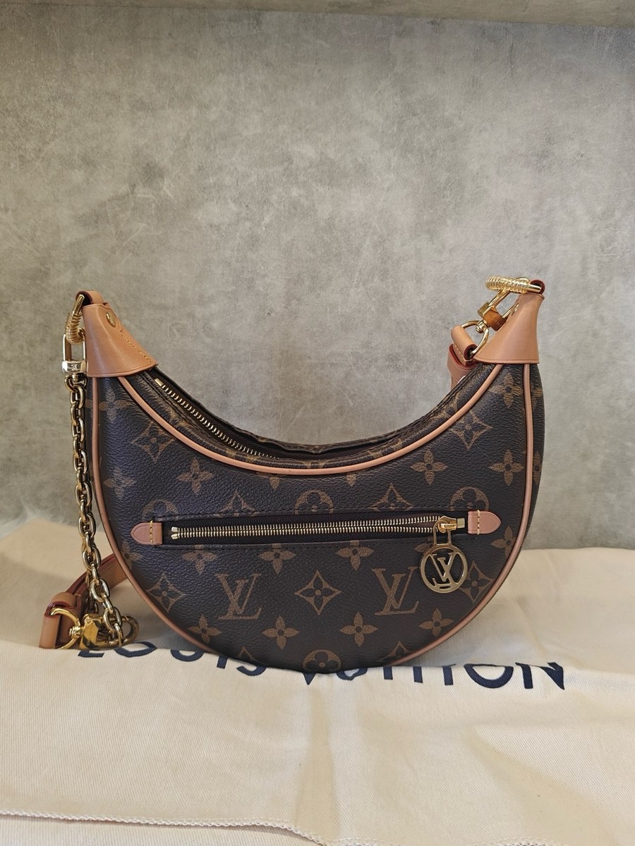 LOUIS VUITTON モノグラム ボディバッグ Louis Vuitton Monogram Canvas Loop Moon Shoulder Crossbody Bag