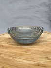 VINTAGE Anchor Hocking Nesting Bowls Set of 6 Clear Glass Sm 2.5 - Lg 5.5”
