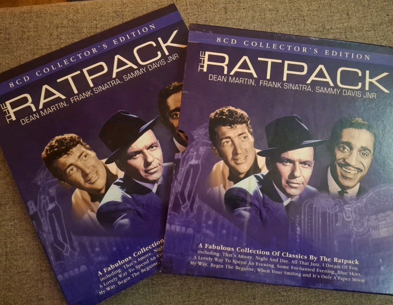 The Rat Pack 8 CD Collectors Edition Sinatra, Dean Martin, Sammy Davis Jr