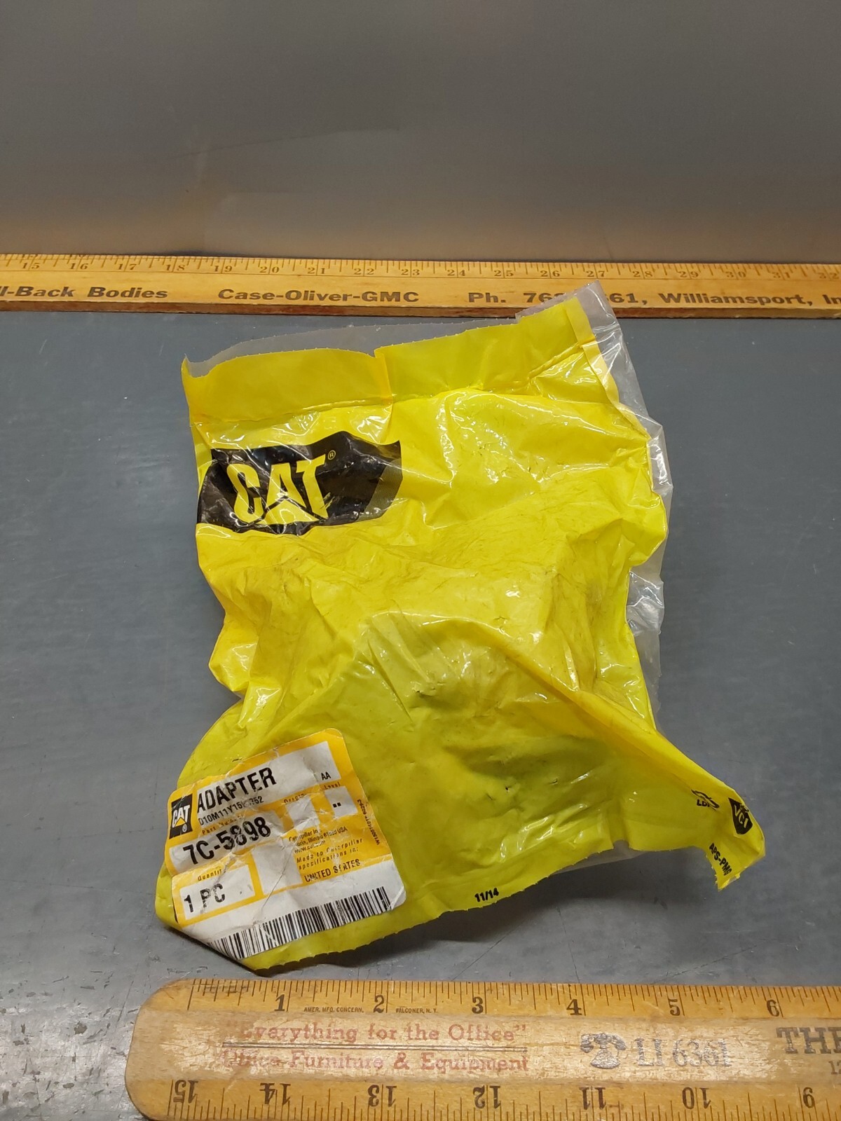 NOS Genuine Caterpillar CAT 7C-5898 7C5898 Adapter | eBay 