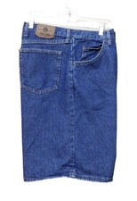 Wrangler Jean Shorts 44 Blue Relaxed Fit 5 Pocket Flat Inseam 9 100 Cotton