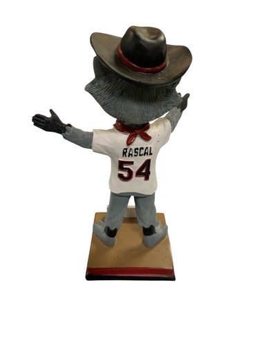 Quad Cities River Bandits Mascot Rascal Bobblehead 2016 SGA Modern Woodmen - Picture 11 of 13