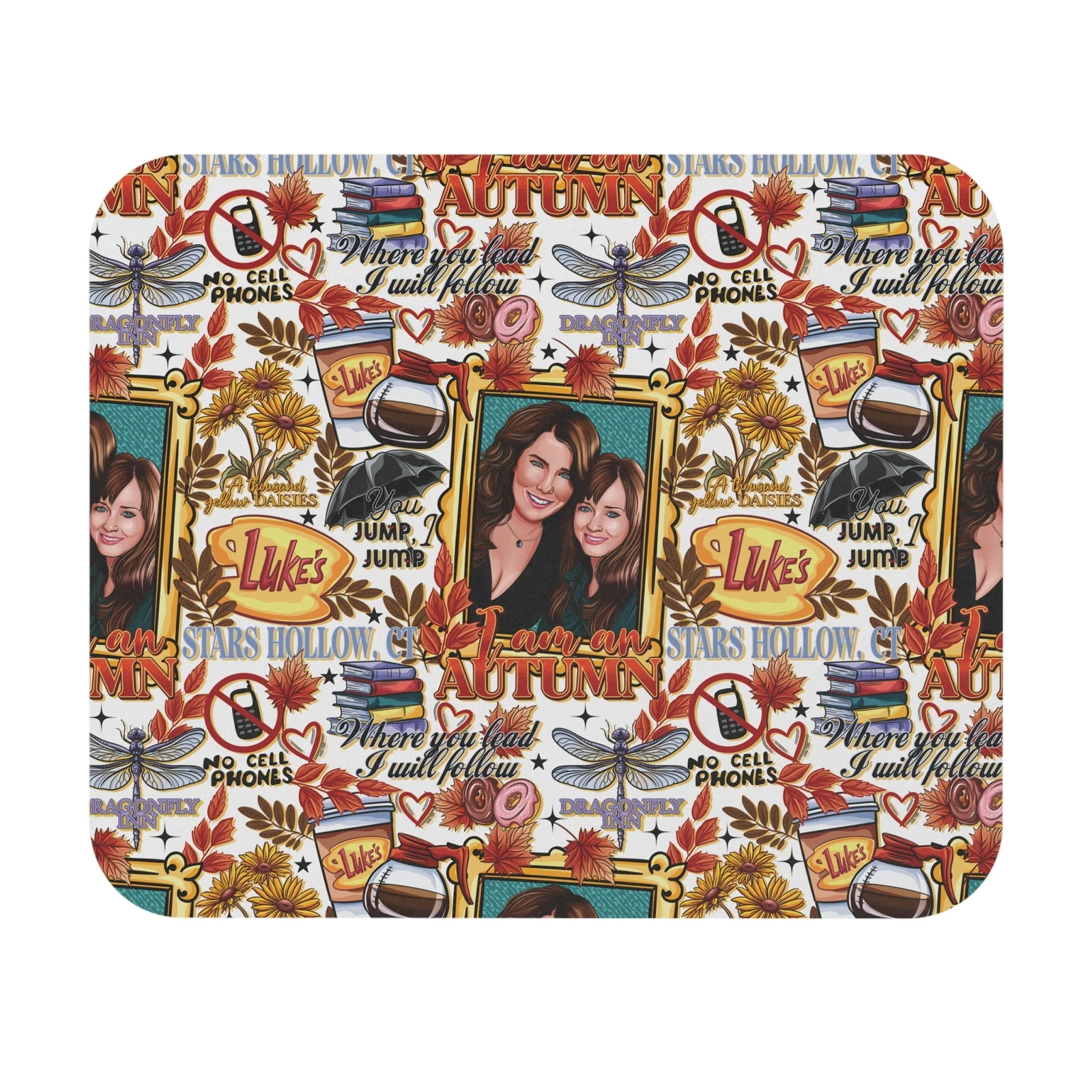 Gilmore Girls Mouse Pad for Office and Workspace Decor