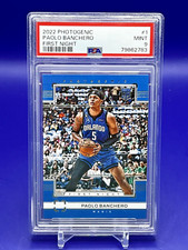 2022-23 Panini Photogenic FIRST NIGHT #1 PAOLO BANCHERO RC ROOKIE PSA 9 - MAGIC