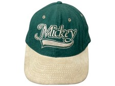 Vintage 90s Disney Mickey Mouse Snapback Cap Wool Goofys Hat Co Embroidered EUC