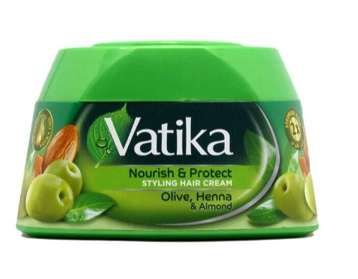 9XVatika Naturals Nutrir y Proteger Estilo Crema Cabello Henna Almendra Aloe Vera 140 ml Foto 2 de 2