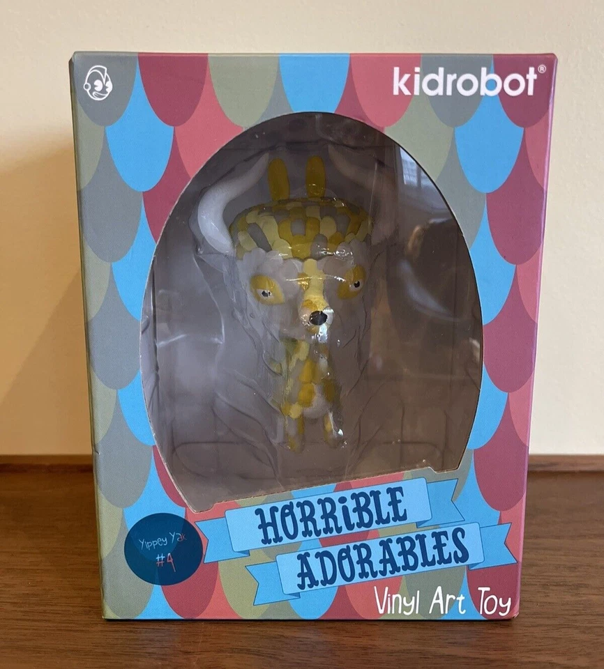 Kidrobot Horrible Adorables #4 Yippey Yak Vinyl Art Toy Action Figure 2016 - Image 2 of 4