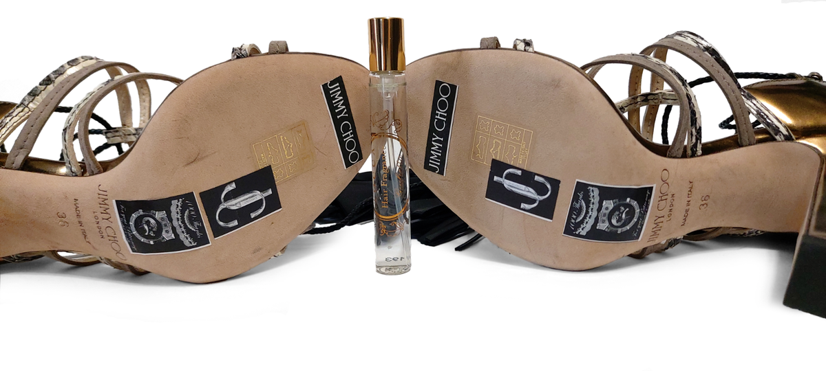 Jimmy Choo Diamond 100 Gold Black Leather Size 36 EU 6 US Jimmy Choo Diamond 100 Gold Black Leather Size 36 EU 6 US