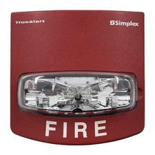 Simplex 4906-9101 TrueAlert Multi-Candela Wall Mount Strobe - Red