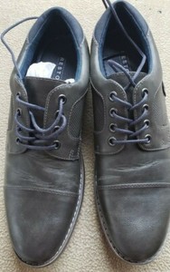 restoration mens justin lace up cap toe oxford shoes