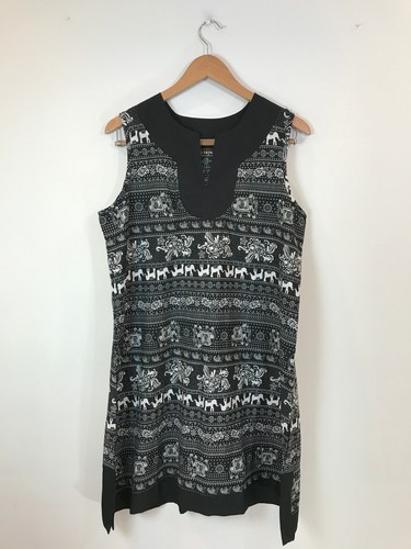 Raya Sun Women's Dress XL Sheath Black 