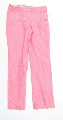 Editor Damen Hose rosa Baumwollmischung Größe XS L31 in