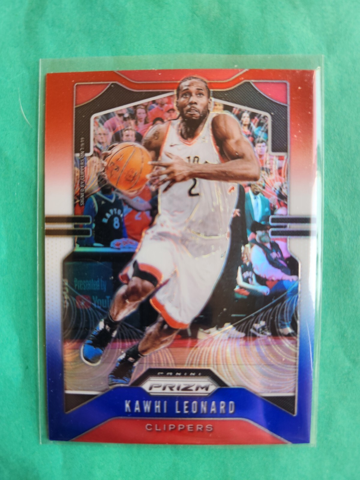 2019-20 Panini Prizm - Kawhi Leonard #149 Red White & Blue Prizm