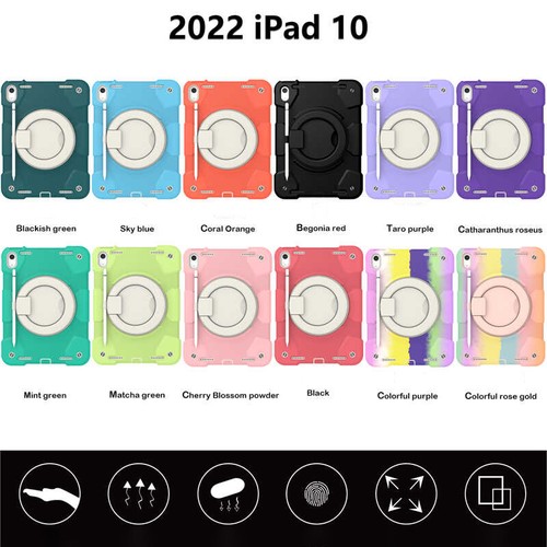Für iPad 6/7/9/10/11. Gen Mini 7. Pro Air Kind stoßfeste robuste Hülle Cover - Bild 4 von 157