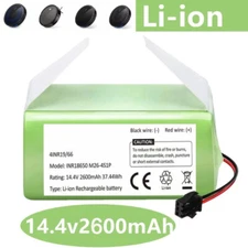 14.4V 2600mAh Li-ion Battery for Ecovacs Deebot N79S 500 N79 Eufy RoboVac 11S 30