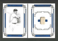 2019 Panini National Treasures Carl Furillo Dodgers Game Used Bat Booklet 49/49