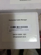 Brand New 2 Boxes Of Horizontal Cable Manager 