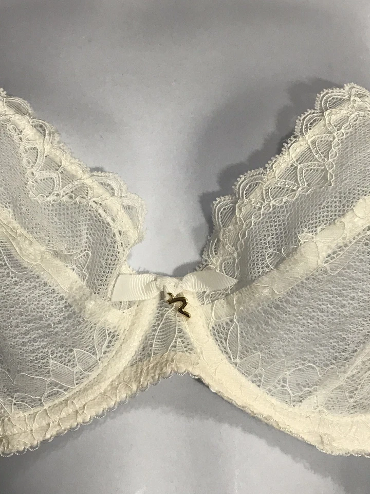 Sujetador Gossard Lace 7725 con aros sin relleno blanco talla 36B Foto 3 de 4