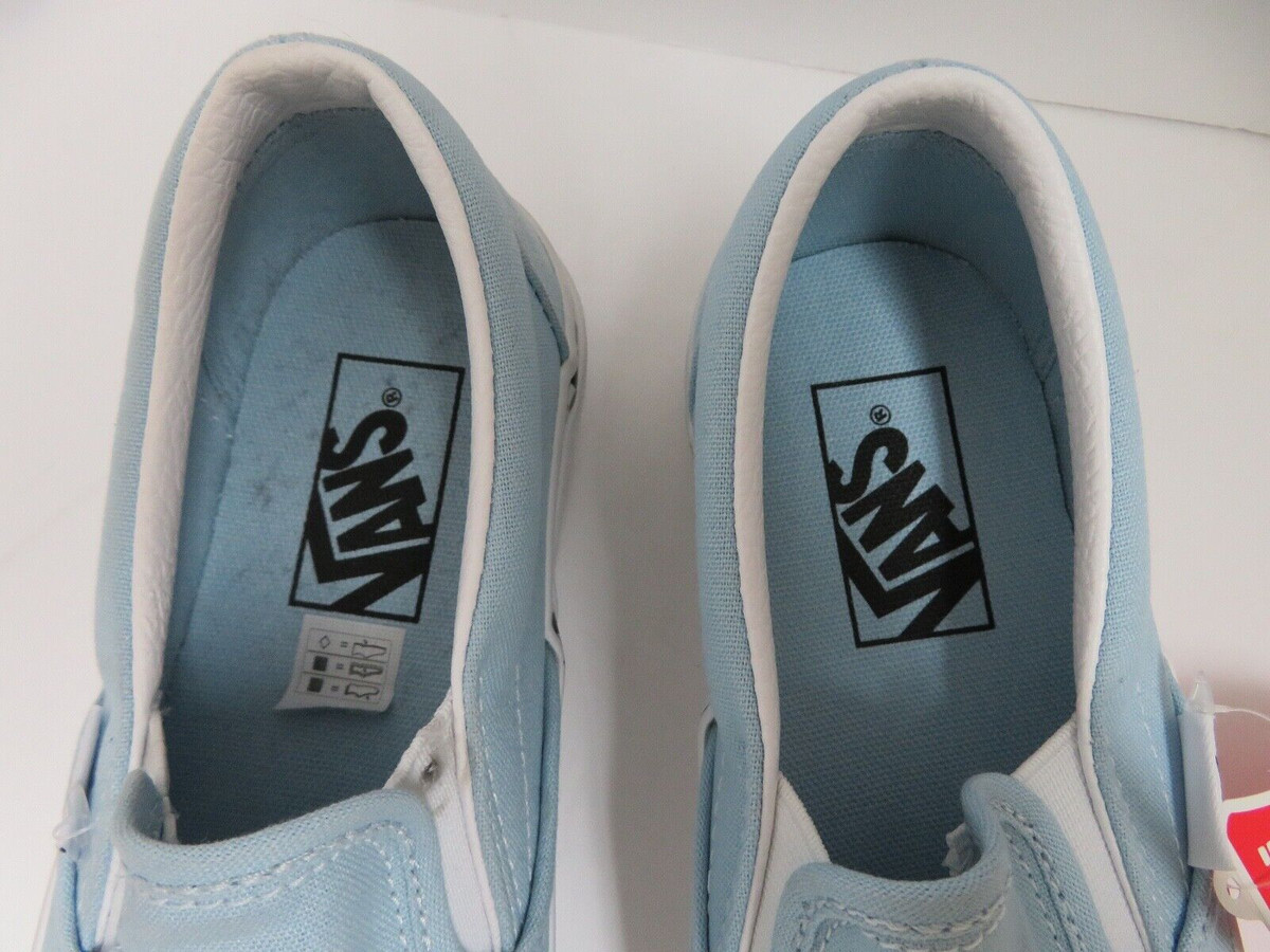 vans a carreaux bleu