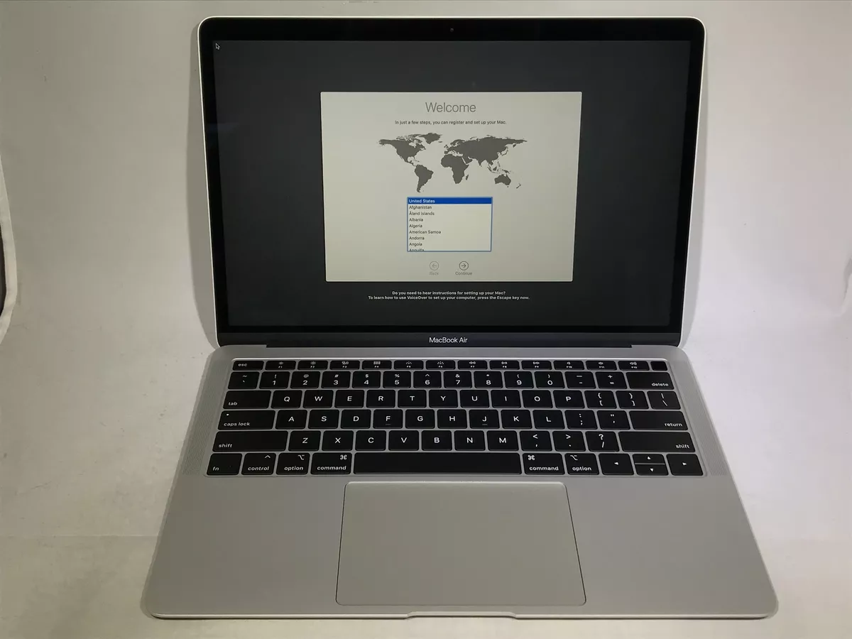 MacBook Air 13 Silver 2018 1.6 GHz Intel Core i5 8GB 128GB SSD