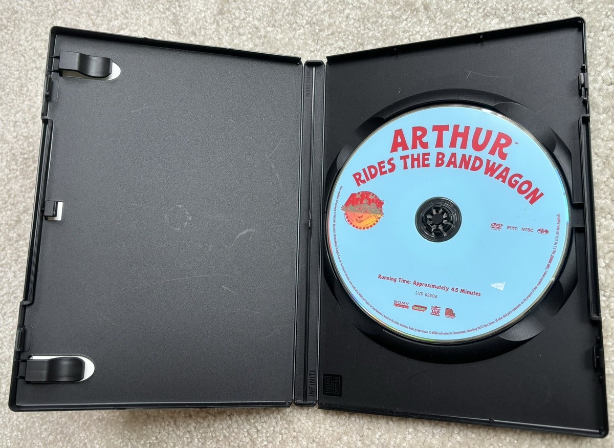 PBS Kids Arthur Rides the Bandwagon DVD Woogles Tibble Twins