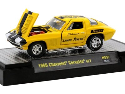 CHEVROLET Corvette 427 - SCHWINN - 1966 - yellow - M2 1:64